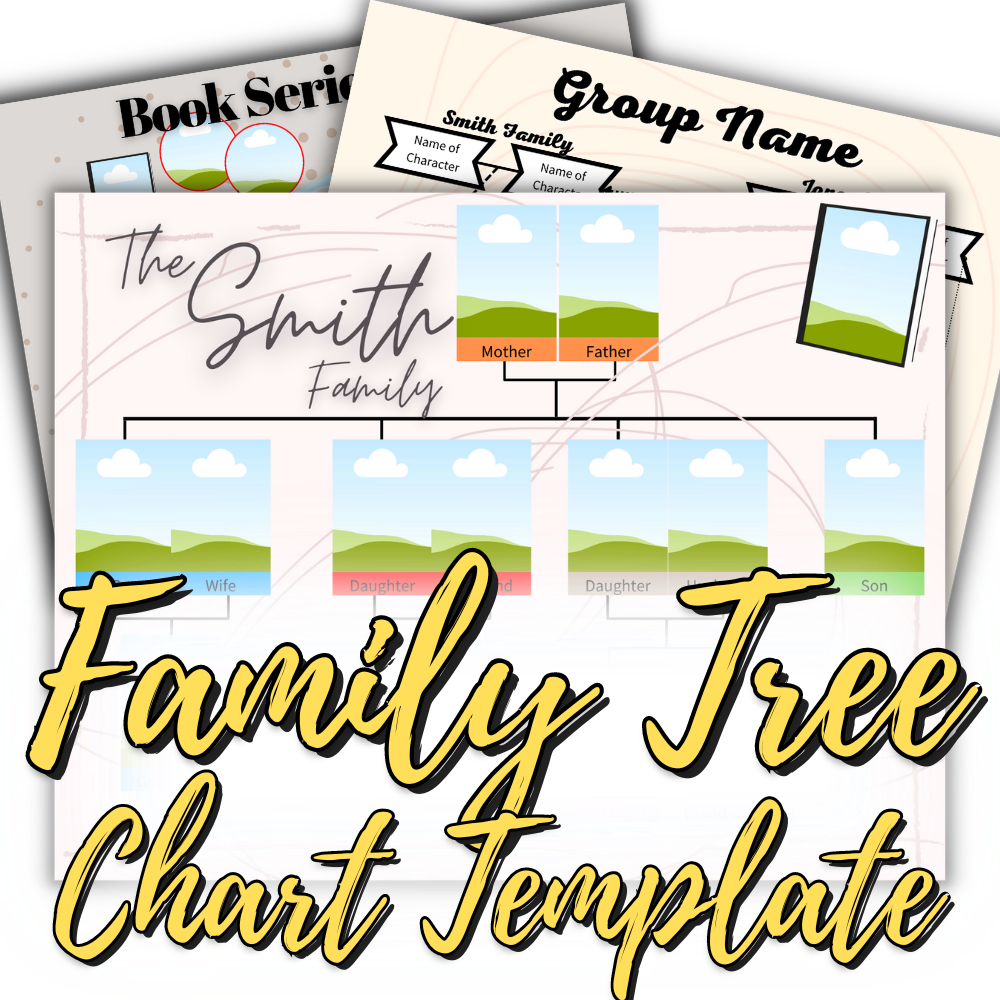 Family tree chart template shental henrie