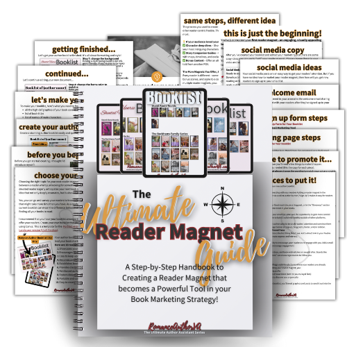 Sign up today and get a free reader magnet template in the Ultimate Reader Magnet Guide!